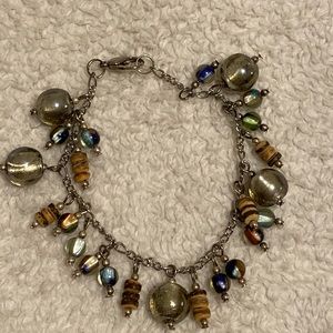 Handmade Multi Media Bracelet